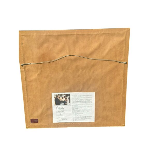 VTG 1991 P. Buckley Moss Amish Winter Scene Print Lancaster Ride Folk Art COA - Picture 3 of 10